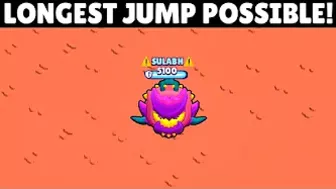 Longest Possible Range of Jump Pad in Brawl Stars!?