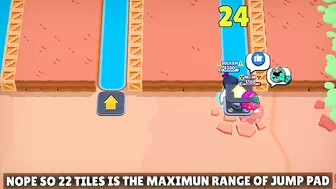 Longest Possible Range of Jump Pad in Brawl Stars!?