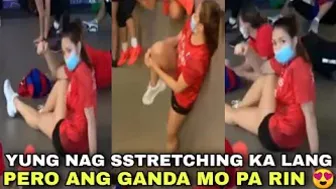 WOMEN'S VOLLEYBALL NATIONAL TEAM, STOP OVER AND LEG STRETCHING