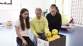 Deze school doet de 'Egg-drop challenge'