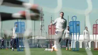 Neymar, Messi & Mbappe CHALLENGE in PSG Training