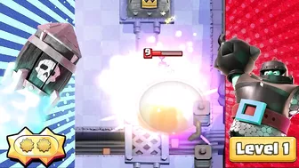 ROCKET LEVEL 16 vs LEVEL 1 Cards compilation