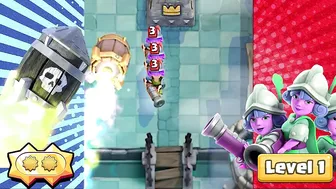 ROCKET LEVEL 16 vs LEVEL 1 Cards compilation