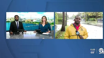 Flooding in West Palm Beach