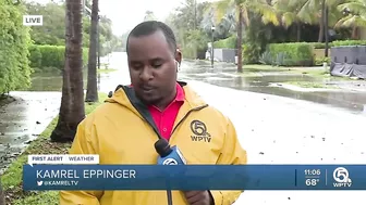 Flooding in West Palm Beach