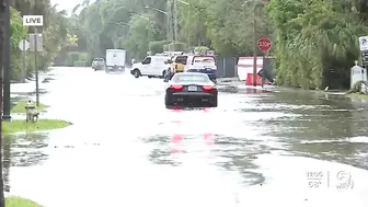 Flooding in West Palm Beach