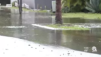 Flooding in West Palm Beach