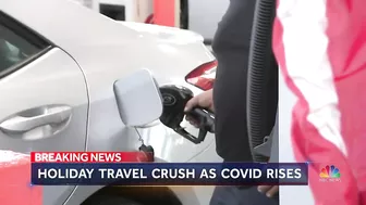 Millions Travel For Holiday Weekend As Covid Cases Rise