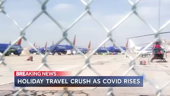 Millions Travel For Holiday Weekend As Covid Cases Rise