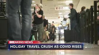 Millions Travel For Holiday Weekend As Covid Cases Rise