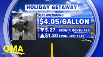 Millions hit the road and skies for holiday travel l GMA