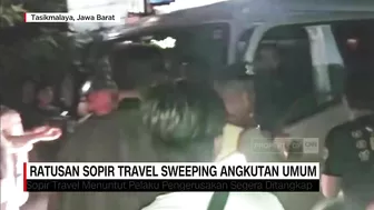 Ratusan Sopir Travel Sweeping Angkutan Umum