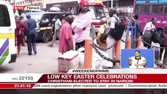 Low Key Easter Celebrations: Many Christians unable to travel out of town due to fuel shortage