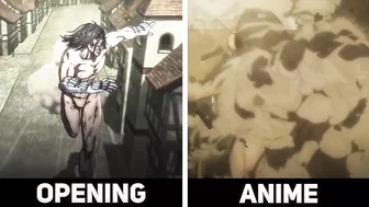 Opening VS Anime - Attack On Titan Season 4 Part 2