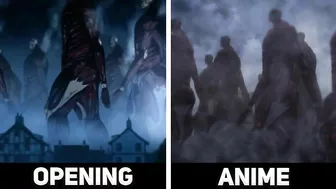 Opening VS Anime - Attack On Titan Season 4 Part 2