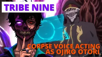 Corpse voice acting as Ojiro Otori in the Tribe Nine anime (Clip 4)