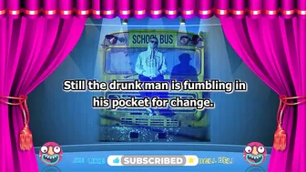 Funny joke | The drunk on the bus