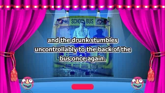 Funny joke | The drunk on the bus