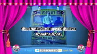 Funny joke | The drunk on the bus