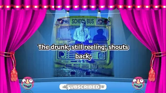 Funny joke | The drunk on the bus