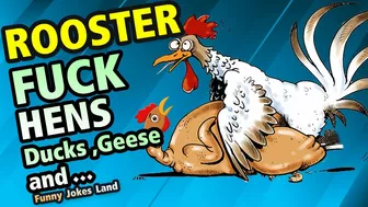 ????Funny Jokes -???? Farmer Rooster F**k 150 hens, ducks and the geese and ...