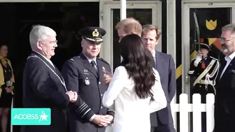 Meghan Markle STUNS In White Power Suit W/ Prince Harry At Invictus Games