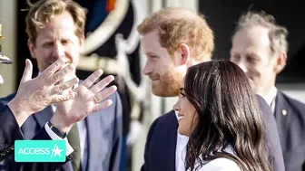 Meghan Markle STUNS In White Power Suit W/ Prince Harry At Invictus Games