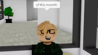 When you're the student of the month (meme) ROBLOX