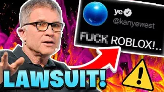 Roblox is GETTING SUED BY KANYE WEST?!.. (Roblox Lawsuit)