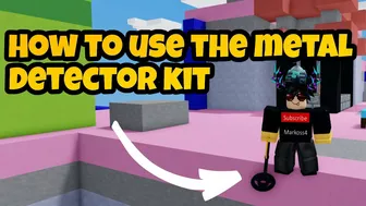 How to use the Metal Detector Kit in Roblox Bedwars