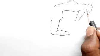 Dirty This Illustration Drawing? | Pencil Drawing Technique | Drawing | Yoga | Hot Yoga |