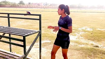 Stretching exercises for running | #stretching #stretchingexercises #viral #army #athlete #girl