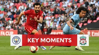 Manchester City v Liverpool | Key Moments | Semi-finals | Emirates FA Cup 2021-22