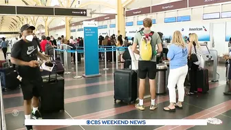 Holiday weekend travel surges amid airline staffing shortages