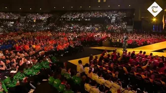 Prince Harry and Meghan Markle welcome celebratory crowd to Invictus Games in The Hague