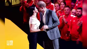 Prince Harry says ‘world is united’ with Ukraine during Invictus Games ceremony | 9 News Australia