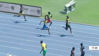 CARIFTA49: 200m U-20 Boys Heat 4 | Day 2 | SportsMax TV