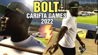 Usain Bolt ⚡️ Meets fans ???????? @ | Carifta Games 2022 In Kingston Jamaica #usainbolt #bolt