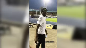 Usain Bolt ⚡️ Meets fans ???????? @ | Carifta Games 2022 In Kingston Jamaica #usainbolt #bolt