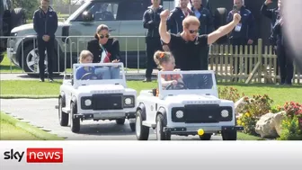 Duke and Duchess of Sussex roll into Invictus Games