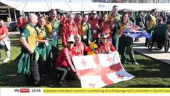 Duke and Duchess of Sussex roll into Invictus Games