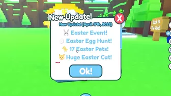 ???? *New* EASTER EVENT in Pet Simulator X (Roblox)