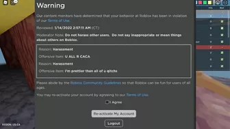 Roblox Moderation is Garbage