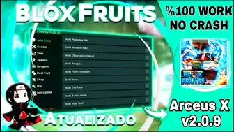 Roblox Arceus X 2.0.9 Blox Fruit Script Autofarm Latest