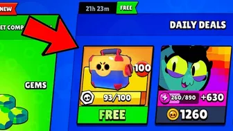 I't???? GIFTS FOR ME?!?! FROM SUPERCELL?????? - Brawl stars