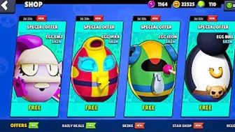 EASTER EGGS SKINS IN BRAWL STARS!????????(concept)