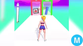 Twerk Race 3D All Levels iOS, Android Walkthrough Game Update Free Videos  Pro Mobile Gameplay TR309