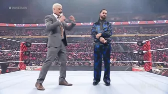 Seth “Freakin” Rollins presents Cody Rhodes with a surprise challenge: Raw, April 18, 2022