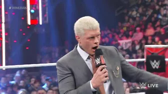 Seth “Freakin” Rollins presents Cody Rhodes with a surprise challenge: Raw, April 18, 2022