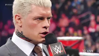 Seth “Freakin” Rollins presents Cody Rhodes with a surprise challenge: Raw, April 18, 2022